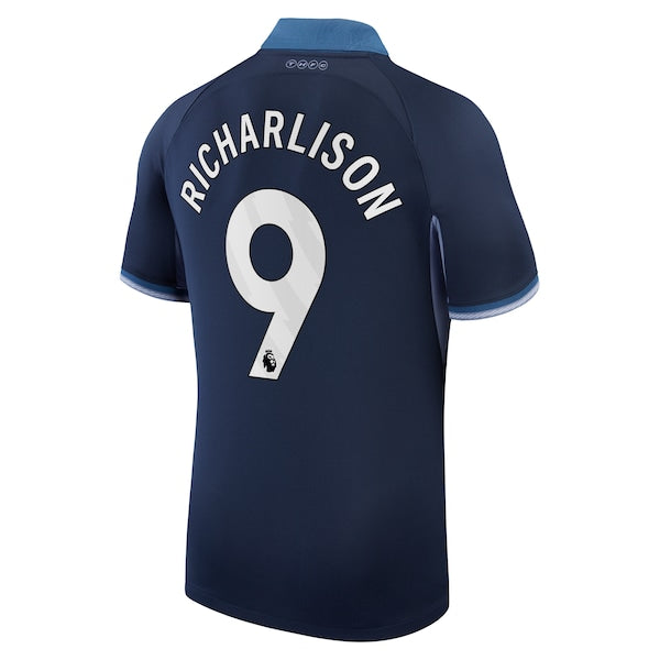 Richarlison Tottenham Hotspur Nike 2023/24 Away Stadium Replica Player Jersey - Navy - Image 3