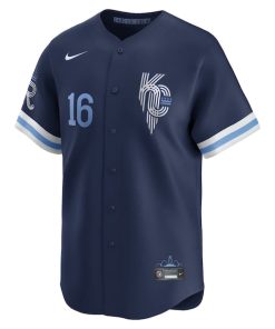 Alternative view of Bo Jackson Kansas City Royals Nike City Connect Retired Player Jersey - Navy