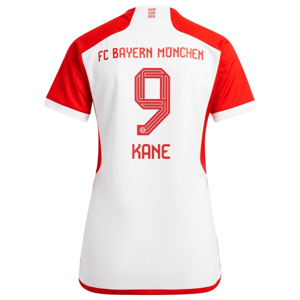 Harry Kane Bayern Munich adidas Women's 2023/24 Home Replica Player Jersey - White/Black - Image 4