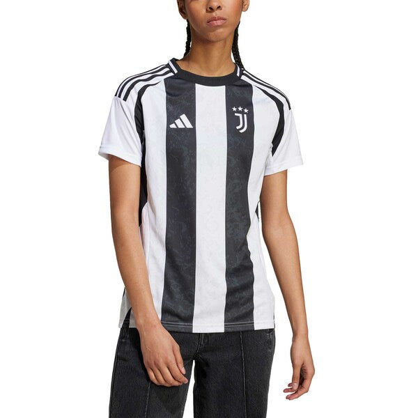 Juventus adidas Women's 2024/25 Home Replica Jersey - White/Black - Image 6