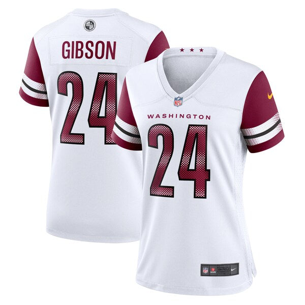 Antonio Gibson Washington Commanders Nike Women's Game Jersey - White/Black/Burgundy - Image 2