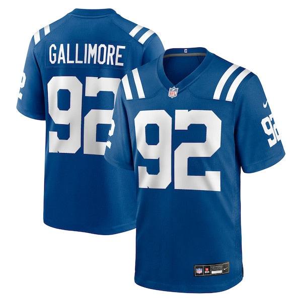 Neville Gallimore Indianapolis Colts Nike Team Game Jersey - Royal - Image 2