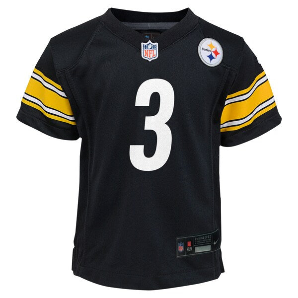 Russell Wilson Pittsburgh Steelers Nike Toddler Game Jersey - Black - Image 2