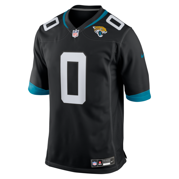 Devin Lloyd Jacksonville Jaguars Nike Alternate Game Jersey - Black/Teal - Image 4
