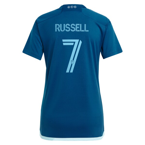Johnny Russell Sporting Kansas City adidas Women's 2024 Diamonds Our Forever Replica Player Jersey?ยจC Navy - Image 3