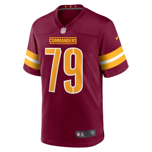 Braeden Daniels Washington Commanders Nike Team Game Jersey - Burgundy - Image 2