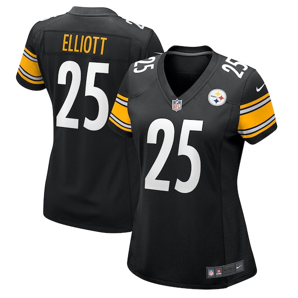 DeShon Elliott Pittsburgh Steelers Nike Women's Game Jersey - Black - Image 2