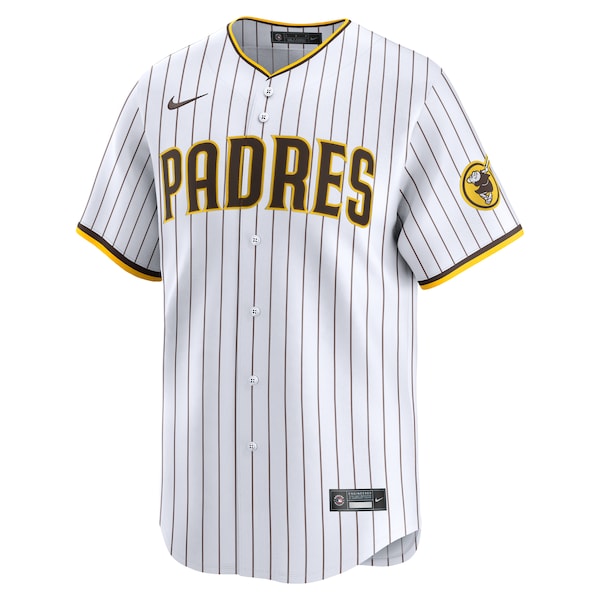 San Diego Padres Nike Home Limited Jersey - White - Image 2