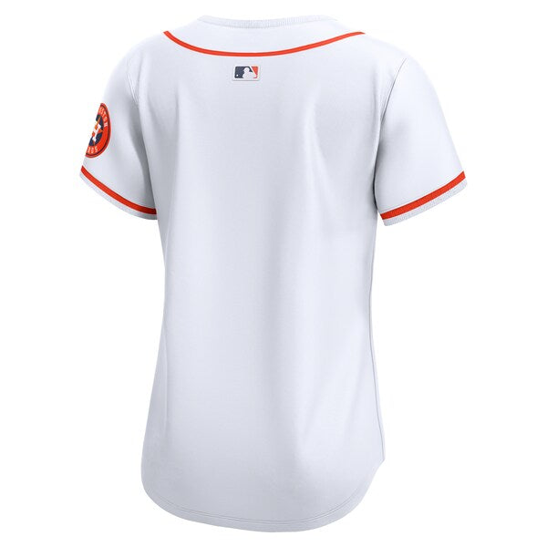 Houston Astros Nike Home Women's Limited Jersey - White - Image 3