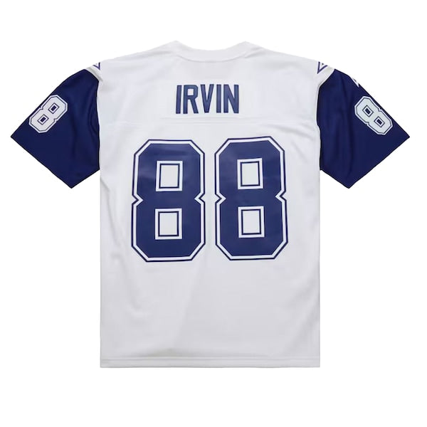 Michael Irvin Dallas Cowboys 1994 Alternate Legacy Replica Jersey - White - Image 3