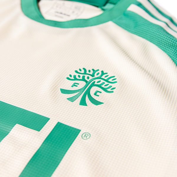 Sebasti¨¢n Driussi Austin FC adidas 2024 The Armadillo Kit Authentic Player Jersey?¨C Tan - Image 6
