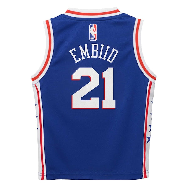Joel Embiid Philadelphia 76ers Nike Toddler Swingman Player Jersey - Icon Edition - Royal - Image 3