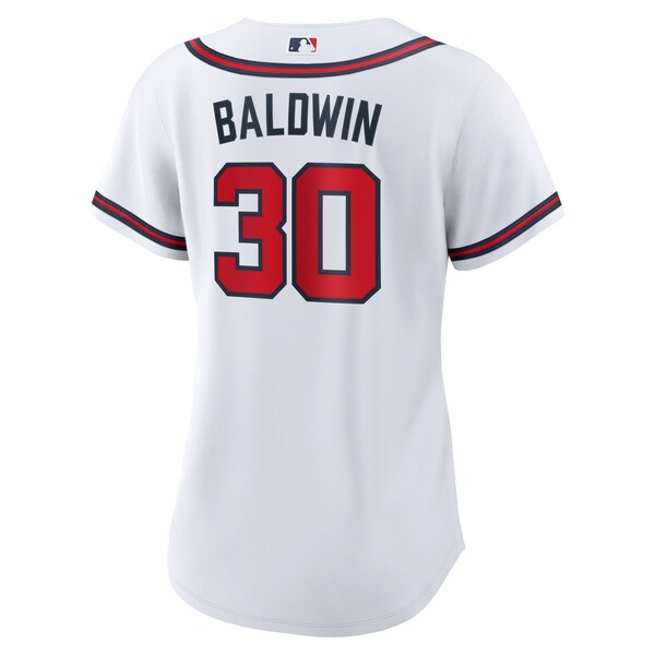 Drake Baldwin Atlanta Braves Nike Women's Home Replica Jersey - White - Image 3