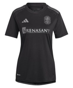 Alternative view of Sam Surridge Nashville SC adidas Women's 2024 Man In Black Kit Replica Player Jersey?¨C Black