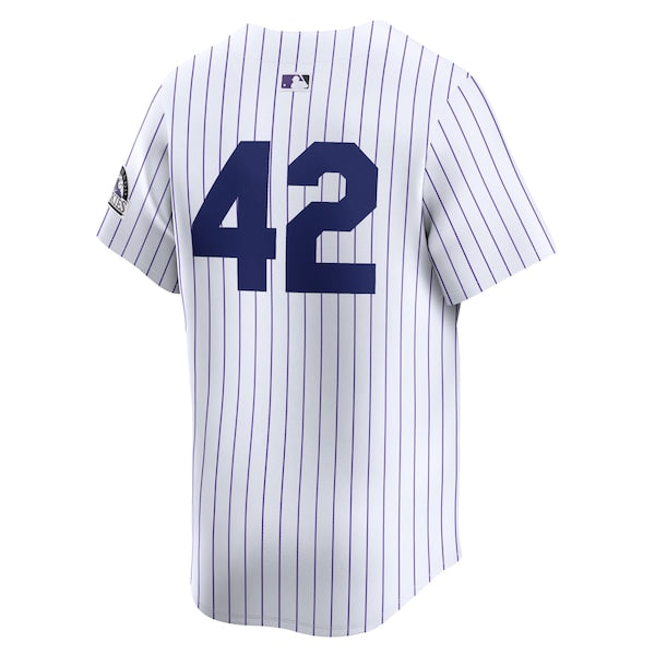 Colorado Rockies Nike 2024 Jackie Robinson Day Home Limited Jersey?ยจC White - Image 3