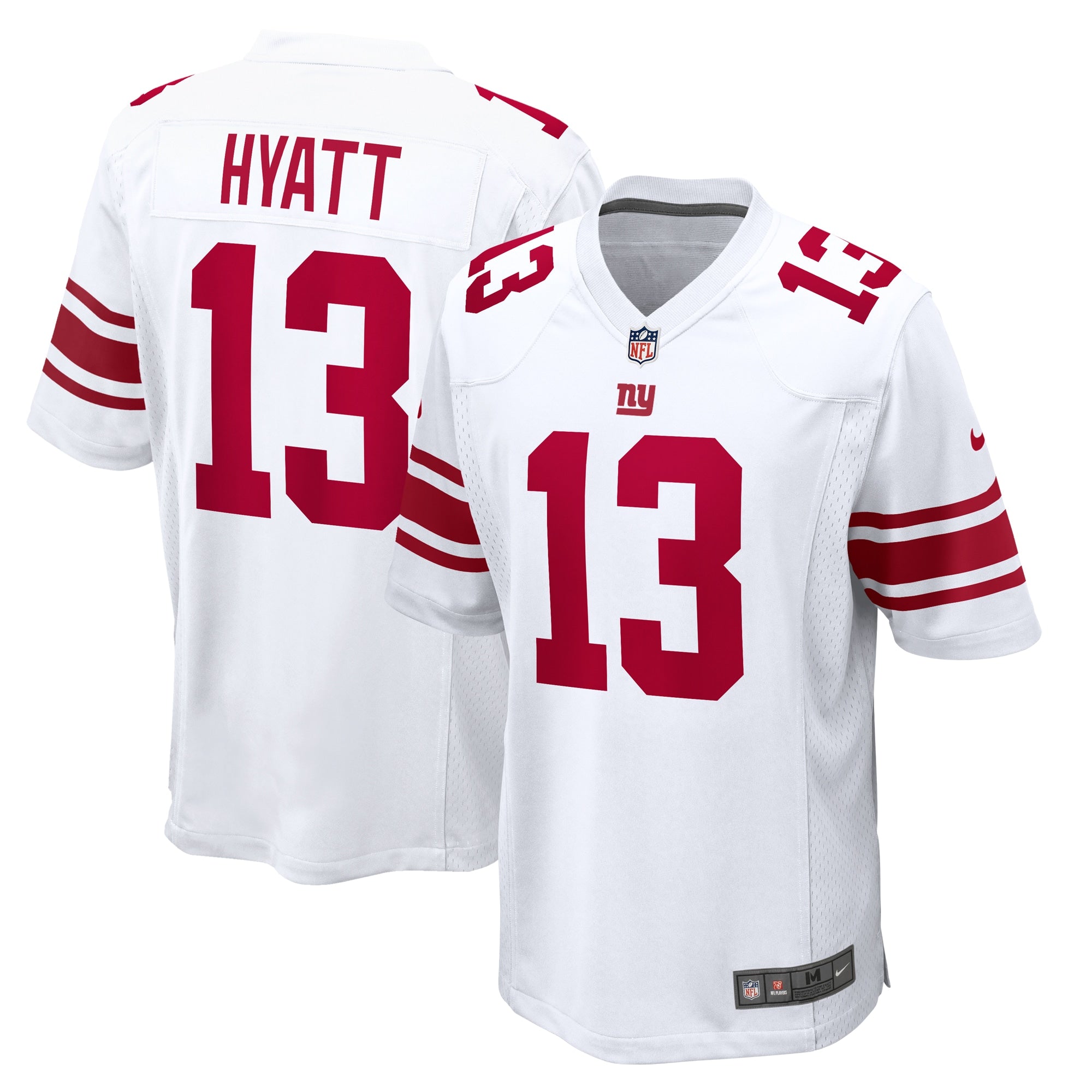 Jalin Hyatt New York Giants Nike Team Game Jersey - Royal/White - Image 8