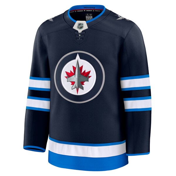 Winnipeg Jets Home Premium Jersey - Navy/White - Image 4