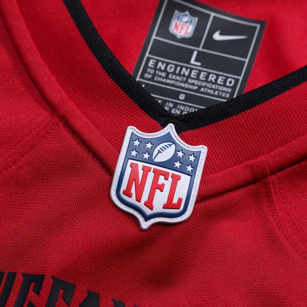 Kindle Vildor Tampa Bay Buccaneers Nike Team Game Jersey - Red - Image 4