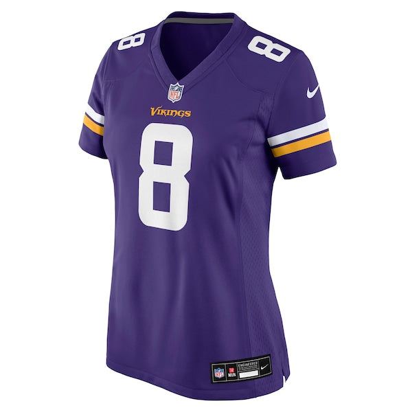Jeff Okudah Minnesota Vikings Nike Women's Team Game Jersey - Purple - Image 2