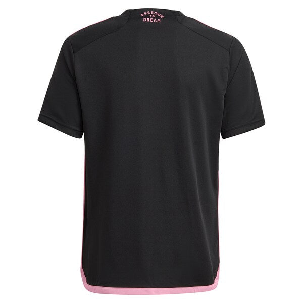 Inter Miami CF adidas Youth 2024 La Noche Replica Jersey - Black - Image 3