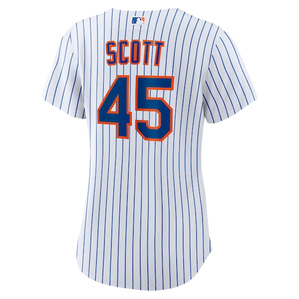 Christian Scott New York Mets Nike Women's Home Replica Jersey - White - Image 3