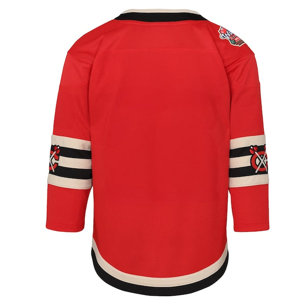 Chicago Blackhawks Youth 2025 NHL Winter Classic Premier Jersey - Red - Image 3