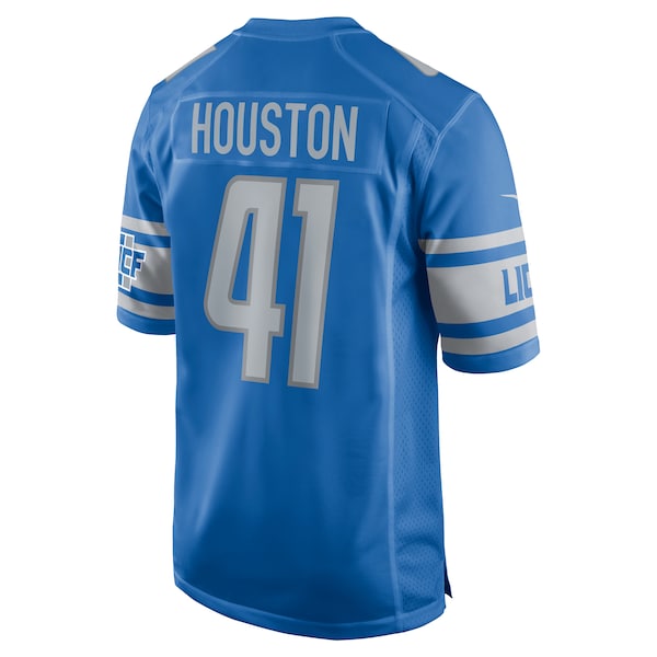 James Houston Detroit Lions Nike Game Jersey - Blue - Image 3
