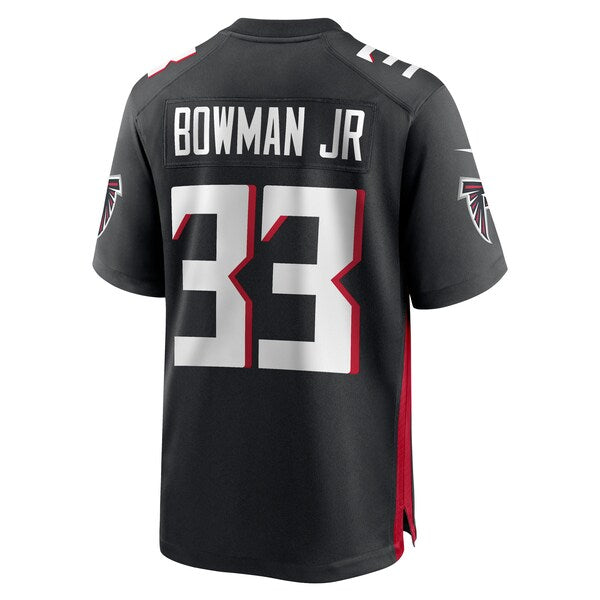 Billy Bowman Jr. Atlanta Falcons Nike Team Game Jersey - Black - Image 2