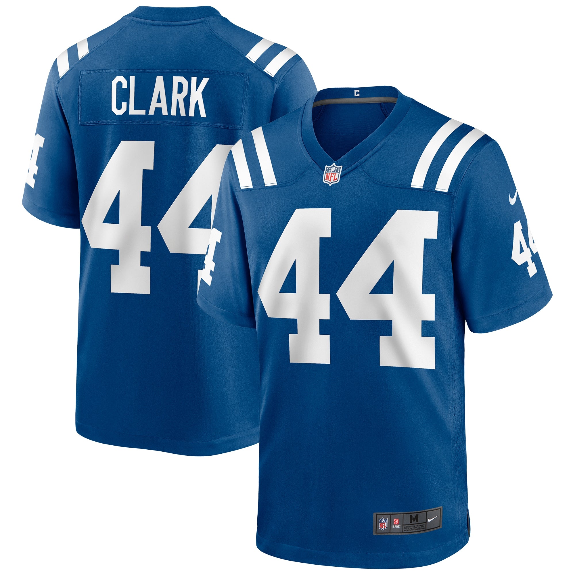 Dallas Clark Indianapolis Colts Nike Indiana Nights Alternate Game Jersey - Royal/Royal - Image 5