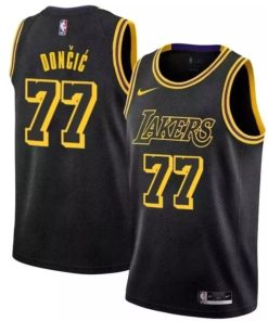 Luka Don?i? Los Angeles Lakers Nike Youth Mamba Edition Jersey - Black