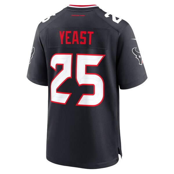 Russ Yeast Houston Texans Nike Team Game Jersey - Navy - Image 5