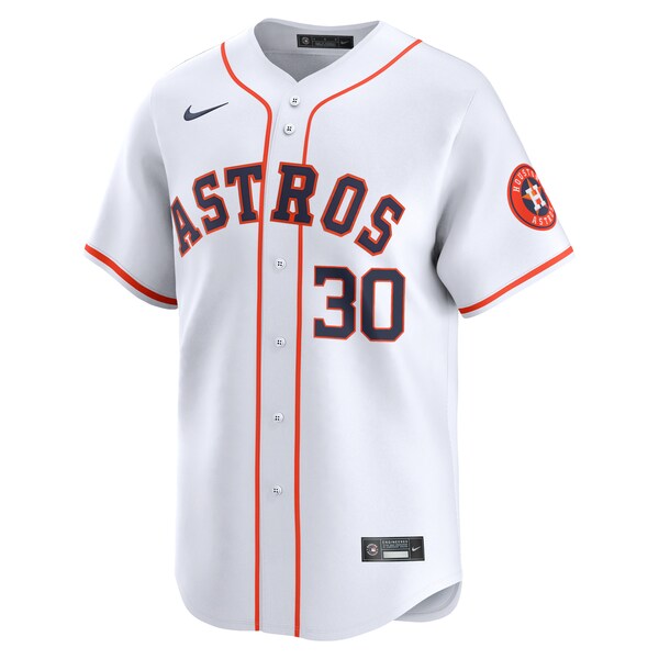 Kyle Tucker Houston Astros Nike Home Limited Player Jersey - White - Image 2