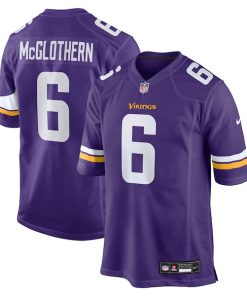 Dwight McGlothern Minnesota Vikings Nike Team Game Jersey -  Purple