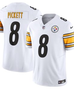Kenny Pickett Pittsburgh Steelers Nike Vapor F.U.S.E. Limited Jersey - White/Black