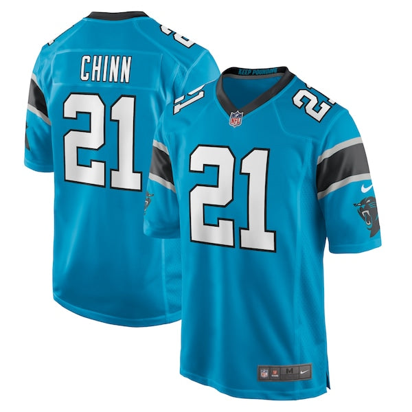 Jeremy Chinn Carolina Panthers Nike Game Jersey - Blue/Black/White - Image 2