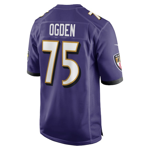 Jonathan Ogden Baltimore Ravens Nike Retired Player Game Jersey - Purple - Image 2