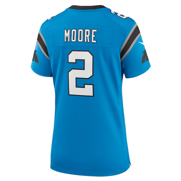 D.J. Moore Carolina Panthers Nike Women's Player Jersey - Blue - Image 3