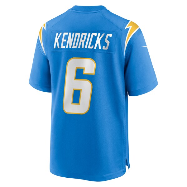 Eric Kendricks Los Angeles Chargers Nike Game Player Jersey - Powder Blue - Image 3