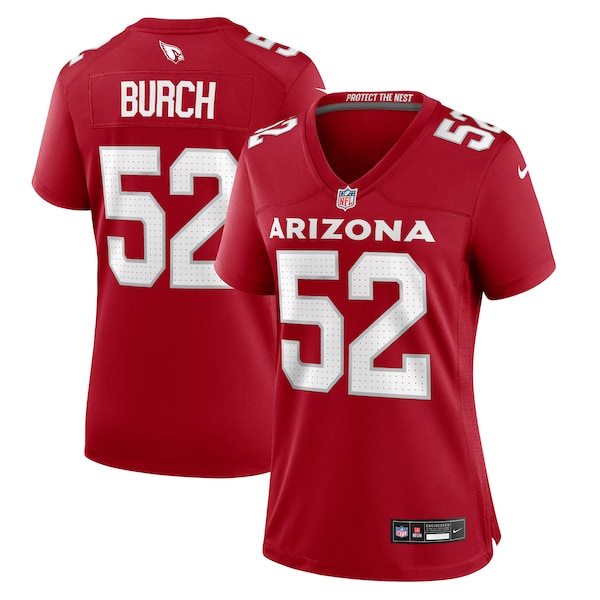 Jordan Burch Arizona Cardinals Nike Women's Team Game Jersey - Cardinal