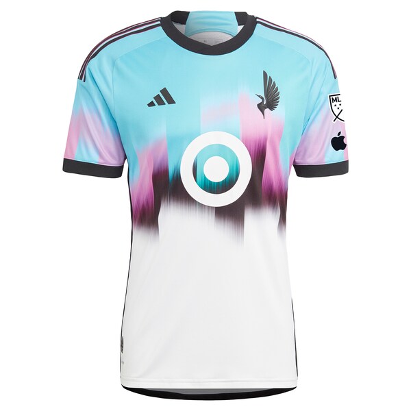 Robin Lod Minnesota United FC adidas 2024 The Northern Lights Kit Authentic Jersey - White - Image 2