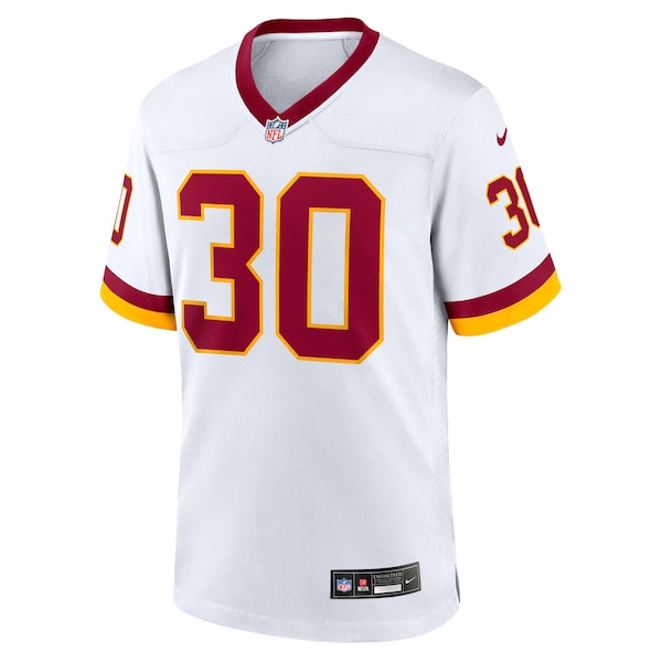 Austin Ekeler Washington Commanders Nike Game Super Bowl Era Jersey - White - Image 3