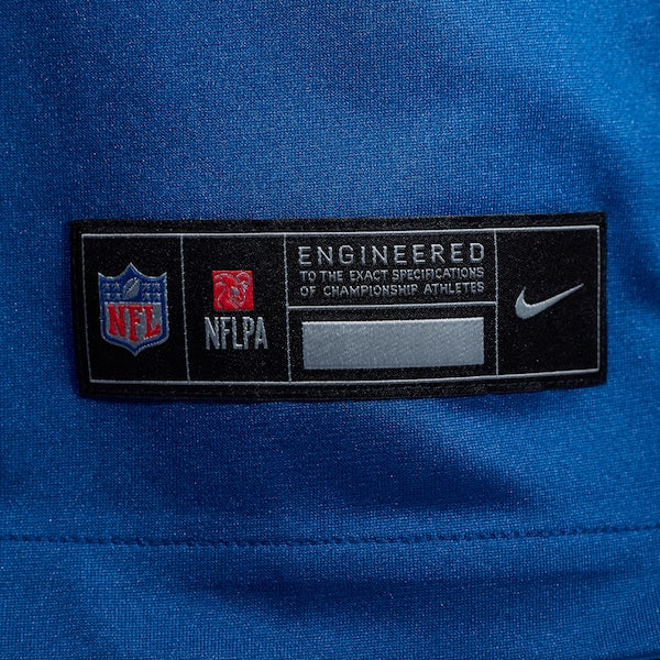 Hunter Wohler Indianapolis Colts Nike Team Game Jersey - Royal - Image 6