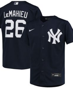 DJ LeMahieu New York Yankees Nike Youth Alternate Replica Player Jersey - Navy