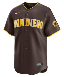 Alternative view of Fernando Tatis Jr. San Diego Padres Nike Alternate Limited Player Jersey - Brown