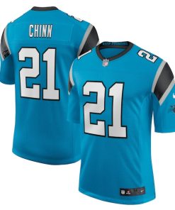 Alternative view of Jeremy Chinn Carolina Panthers Nike Vapor Limited Jersey - Blue/Black