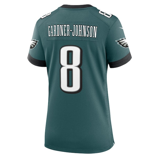 Chauncey Gardner-Johnson Philadelphia Eagles Nike Women's Game Jersey - Midnight Green - Image 3