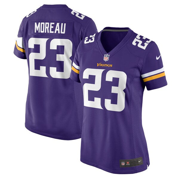 Fabian Moreau Minnesota Vikings Nike Women's Game Jersey - Purple