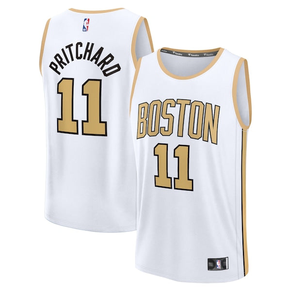 Payton Pritchard Boston Celtics 2025/26 City Edition Fast Break Jersey - White