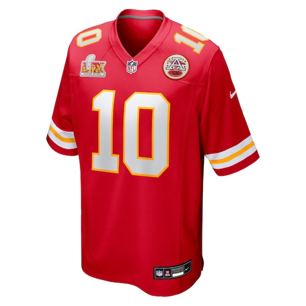 Isiah Pacheco Kansas City Chiefs Nike Super Bowl LIX Game Jersey - Red - Image 2