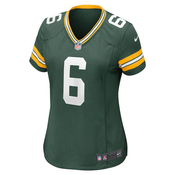 Dallin Leavitt Green Bay Packers Nike Women's Game Player Jersey - Green - Image 2